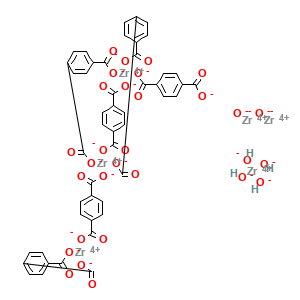 Zirconium 1,4-dicarboxybenzene MOF (UiO-66)