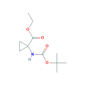 Ethyl 1-((tert-butoxycarbonyl)amino)cyclopropanecarboxylate