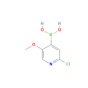 B-(2-Chloro-5-methoxy-4-pyridinyl)boronic acid