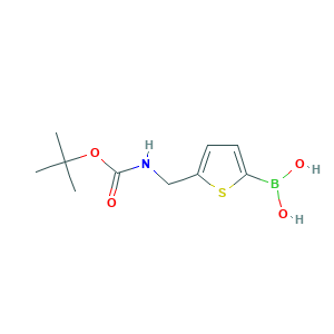 (5-(((tert-Butoxycarbonyl)amino)methyl)thiophen-2-yl)boronic acid