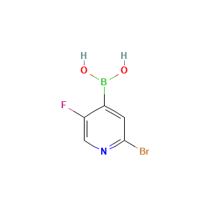 (2-Bromo-5-fluoropyridin-4-yl)boronic acid