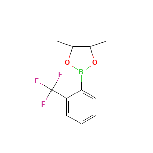 2-(2-(Trifluoromethyl)phenyl)-4,4,5,5-tetramethyl-1,3,2-dioxaborolane
