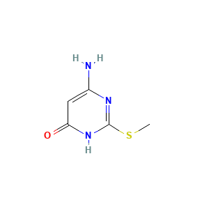 6-Amino-2-(methylsulfanyl)pyrimidin-4-ol