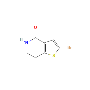 2-bromo-4H,5H,6H,7H-thieno(3,2-c)pyridin-4-one