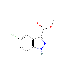 1H-Indazole-3-carboxylic acid, 5-chloro-, methyl ester