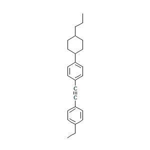 1-Ethyl-4-((4-(trans-4-propylcyclohexyl)phenyl)ethynyl)benzene