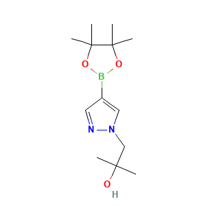 2-methyl-1-[4-(4,4,5,5-tetramethyl-1,3,2-dioxaborolan-2-yl)-1H-pyrazol-1-yl]propan-2-ol
