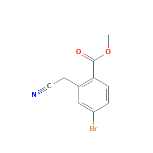 Methyl 4-bromo-2-(cyanomethyl)benzoate