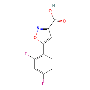 5-(2,4-Difluorophenyl)-1,2-oxazole-3-carboxylic acid