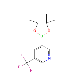 3-(Tetramethyl-1,3,2-dioxaborolan-2-yl)-5-(trifluoromethyl)pyridine