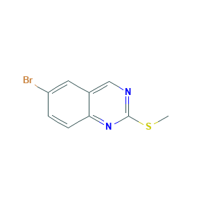 6-Bromo-2-(methylsulfanyl)quinazoline