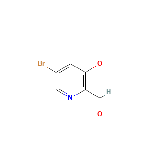 5-Bromo-3-methoxypicolinaldehyde