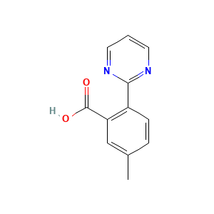 5-Methyl-2-(pyrimidin-2-yl)benzoic acid
