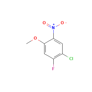 1-Chloro-2-fluoro-4-methoxy-5-nitrobenzene