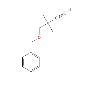 (((2,2-Dimethylbut-3-yn-1-yl)oxy)methyl)benzene