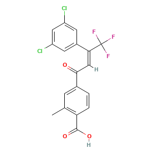 4-(3-(3,5-Dichlorophenyl)-4,4,4-trifluorobut-2-enoyl)-2-methylbenzoic acid