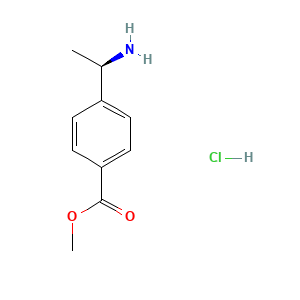 methyl 4-((1R)-1-aminoethyl)benzoate hydrochloride