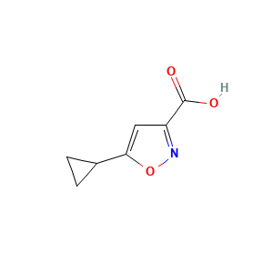 5-Cyclopropyl-1,2-oxazole-3-carboxylic acid
