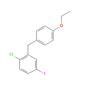 1-Chloro-2-(4-ethoxybenzyl)-4-iodobenzene