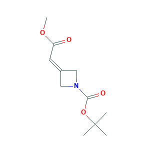 tert-Butyl 3-(2-methoxy-2-oxoethylidene)azetidine-1-carboxylate