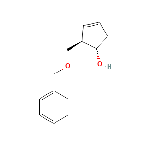 (1S,2R)-2-(Benzyloxymethyl)-1-hydroxy-3-cyclopentene