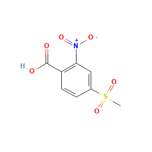 Benzoic acid, 4-(methylsulfonyl)-2-nitro-