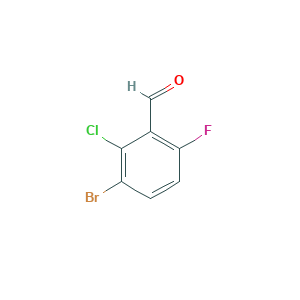 3-Bromo-2-chloro-6-fluorobenzaldehyde