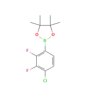 2-(4-Chloro-2,3-difluorophenyl)-4,4,5,5-tetramethyl-1,3,2-dioxaborolane