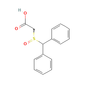 Modafinil acid, (-)-