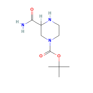 Tert-butyl 3-carbamoylpiperazine-1-carboxylate