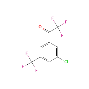 1-[3-Chloro-5-(trifluoromethyl)phenyl]-2,2,2-trifluoroethanone