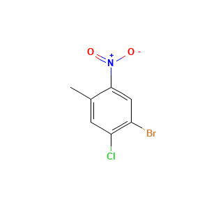 1-Bromo-2-chloro-4-methyl-5-nitrobenzene