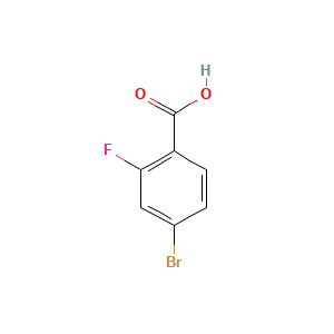 4-Bromo-2-fluorobenzoic acid