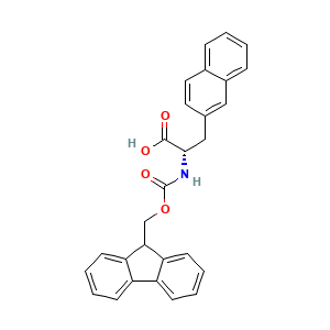(2S)-2-((((9H-fluoren-9-yl)methoxy)carbonyl)amino)-3-(naphthalen-2-yl)propanoic acid
