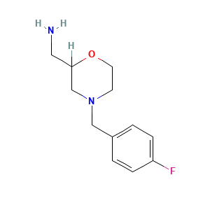 2-Aminomethyl-4-(4-fluorobenzyl)morpholine