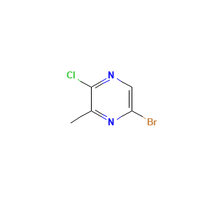 5-Bromo-2-chloro-3-methylpyrazine