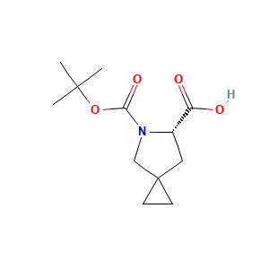 (6S)-5-[(tert-butoxy)carbonyl]-5-azaspiro[2.4]heptane-6-carboxylic acid