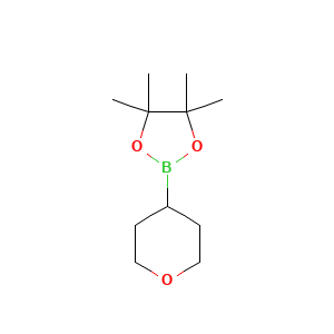4,4,5,5-Tetramethyl-2-(oxan-4-yl)-1,3,2-dioxaborolane