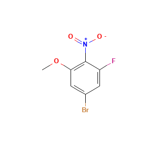 5-Bromo-3-fluoro-2-nitroanisole