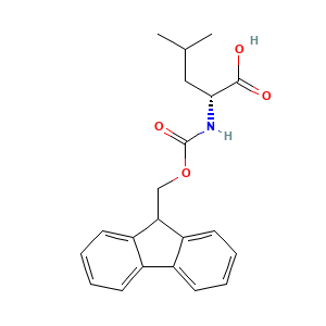 (2R)-2-(((9H-fluoren-9-ylmethoxy)carbonyl)amino)-4-methylpentanoic acid