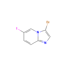 3-Bromo-6-iodoimidazo[1,2-A]pyridine