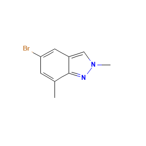 5-bromo-2,7-dimethyl-2H-indazole