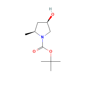 tert-butyl (2S,4R)-4-hydroxy-2-methylpyrrolidine-1-carboxylate