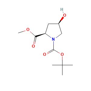 (2R,4R)-4-Hydroxy-pyrrolidine-1,2-dicarboxylic acid 1-tert-butyl ester 2-methyl ester