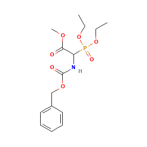 Methyl 2-(((benzyloxy)carbonyl)amino)-2-(diethyl phosphono)acetate