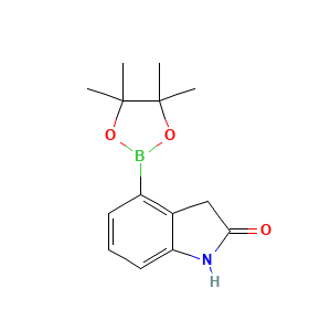 4-(4,4,5,5-Tetramethyl-1,3,2-dioxaborolan-2-yl)indolin-2-one