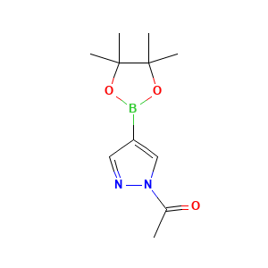 1-[4-(4,4,5,5-Tetramethyl-1,3,2-dioxaborolan-2-yl)-1H-pyrazol-1-yl]-ethanone