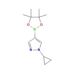 1-Cyclopropyl-4-(4,4,5,5-tetramethyl-1,3,2-dioxaborolan-2-yl)-1H-pyrazole