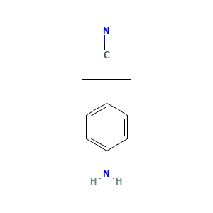 2-(4-Aminophenyl)-2-methylpropanenitrile