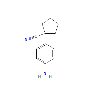 1-(4-Aminophenyl)cyclopentanecarbonitrile